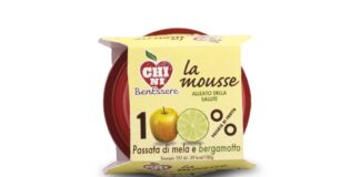 AD Chini, propone la Mousse Mela e Bergamotto della linea BenEssere, per un sorso di frutta buona e naturale