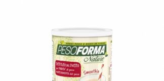 Pesoforma, un pasto completo e leggero con Pesoforma Nature Smoothie