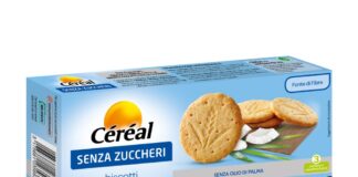 Céréal, ecco la nuova linea Biscotti gusto cocco senza zuccheri e fonte di fibre
