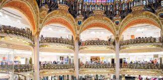 Normandia, le Galeries Lafayette Paris Haussmann con “Normandie Chérie” celebrano la Regione Galeries Lafayette-veduta interno-ph Fb Galeries Lafayette