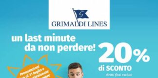 Grimaldi Lines, lancia la promozione Last Minute estate 2019