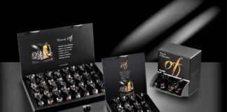 Coccole OF Bonollo, dolce fusione di cioccolato e Grappa OF Amarone Barrique