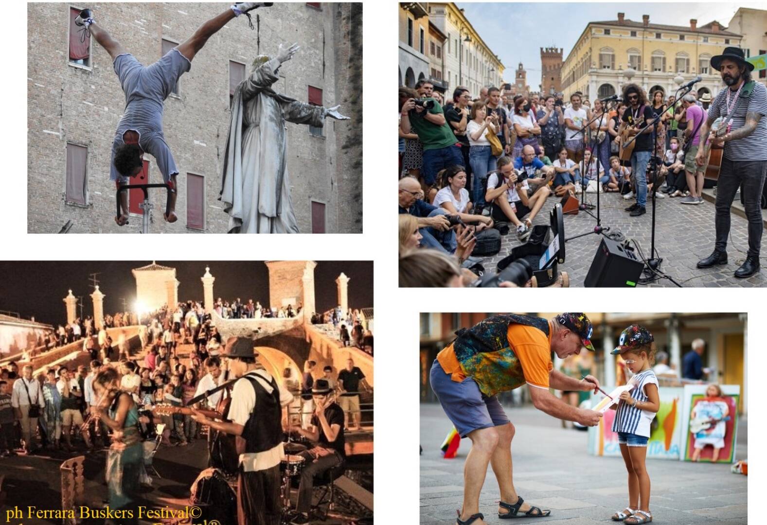 Al Ferrara Buskers Festival© 2023 la musica è di strada Impressioni